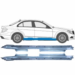 Kompletný prah pre Mercedes C-Class W204 2007-2014 / Ľavá+Pravá / Sada 9582