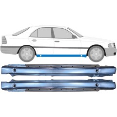 Kompletný prah pre Mercedes C-Class W202 1993-2001 / Ľavá+Pravá / Sada 9301