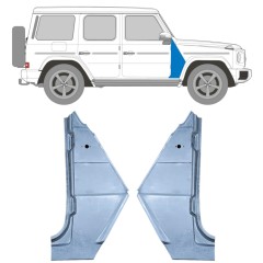 Opravný plech predného blatníka pre Mercedes G-Class W460 W461 W463 1979- / Ľavá+Pravá / Sada 9440