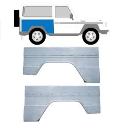 Lem zadného blatníka pre Mercedes G-Class W460 W461 W463 1979- / Ľavá+Pravá / Sada 9162