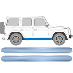 Opravný plech prahu pre Mercedes G-Class W460 W461 W463 1979- / Vľavo = Vpravo (symetrické) / Sada 10569