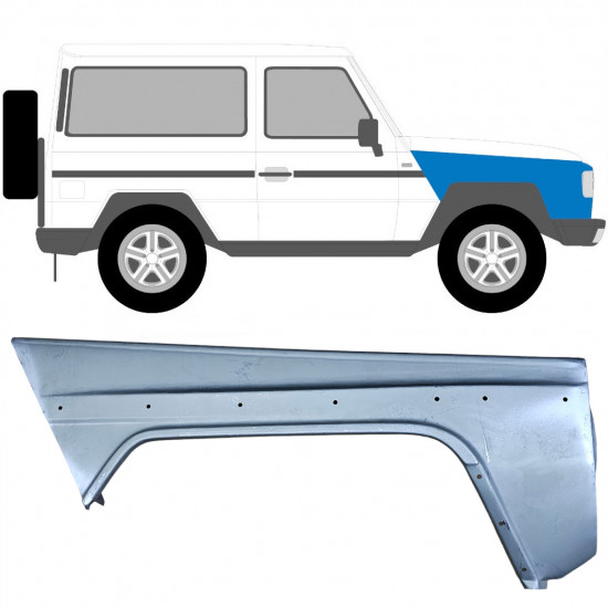 Predný blatník pre Mercedes G-Class 1979-1992 / Pravá 6517