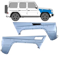 Predný blatník pre Mercedes G-Class W461 1997-2001 / Ľavá+Pravá / Sada 6520