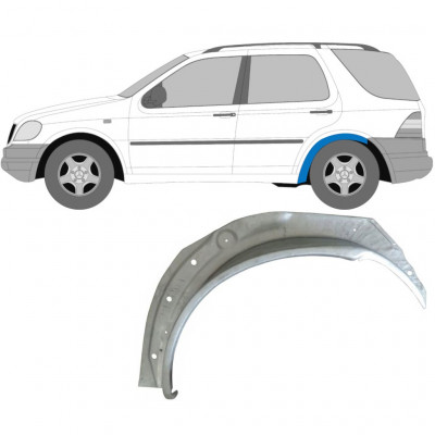 Vnútorná oprava zadného blatníka pre Mercedes M-class 1998-2005 / Ľavý 5146