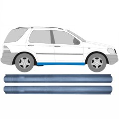 Opravný plech prahu pre Mercedes M-Class ML W163 1998-2005 / Vľavo = Vpravo (symetrické) / Sada 9517