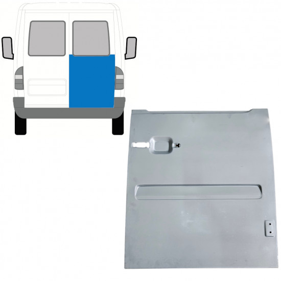Opravný plech zadných dverí vysoký pre Mercedes Sprinter 1995-2006 / Pravá 7418
