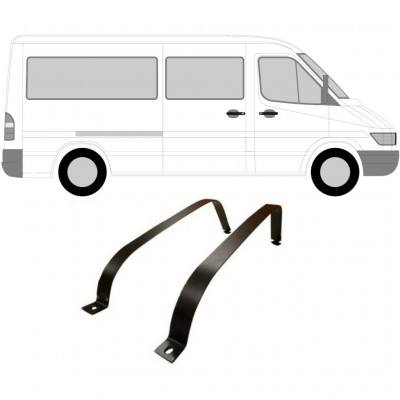 Objímky palivovej nádrže pre Mercedes Sprinter 1995-2006 6758