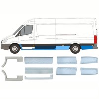 Opravný plech sada pre Volkswagen Crafter 2005-2017 / Ľavá+Pravá / 14492
