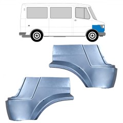 Opravný plech predného blatníka pre Mercedes T1 207-410 1977-1995 / Ľavá+Pravá / Sada 9561