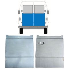 Opravný plech zadných dverí vonkajší vysoký pre Mercedes T1 207-410 1977-1995 / Ľavá+Pravá / Sada 9783