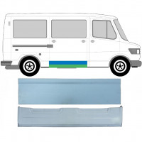 Opravný plech posuvných dverí vnútorný + vonkajší pre Mercedes T1 207-410 1977-1995 / Vľavo = Vpravo (symetrické) / Sada 9566