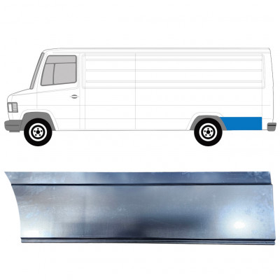 Lem zadného blatníka pre Mercedes T2 1986-1996 / Ľavý 8013