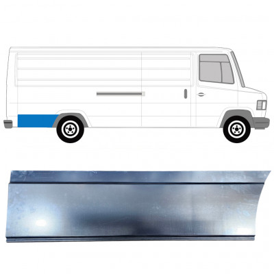 Lem zadného blatníka pre Mercedes T2 1986-1996 / Pravá 8012