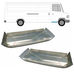 Opravný plech predného schodu pre Mercedes T2 1986-1996 / Ľavá+Pravá / Sada 9796