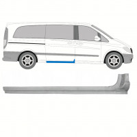 Opravný plech prahu posuvných dverí pre Mercedes Vito 2003-2014 / Pravá 8287