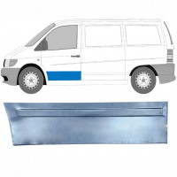 Opravný plech predných dverí pre Mercedes Vito 1996-2003 / Ľavý 8274