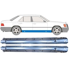 Kompletný prah pre Mercedes E-Class W124 1984-1996 / Ľavá+Pravá / Sada 10347