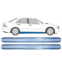 Opravný plech prahu pre Mercedes C-Class W203 2000-2007 / Vľavo = Vpravo (symetrické) / Sada 9610