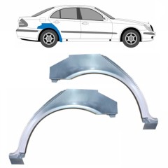 Lem zadného blatníka pre Mercedes E-Class W211 2002-2009 / Ľavá+Pravá / Sada 10644