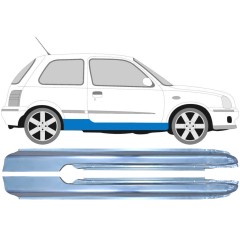 Kompletný prah pre Nissan Micra K11 1992-2003 / Ľavá+Pravá / Sada 10570