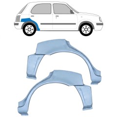 Lem zadného blatníka pre Nissan Micra K11 1992-2003 / Ľavá+Pravá / Sada 9639