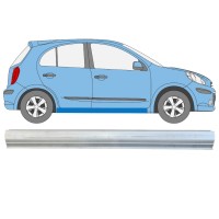 Opravný plech prahu pre Nissan Micra K13 2010-2017 / Vľavo = Vpravo (symetrické) 15214