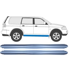 Opravný plech prahu pre Mitsubishi Pajero Sport 1996-2008 / Vľavo = Vpravo (symetrické) / Sada 10084