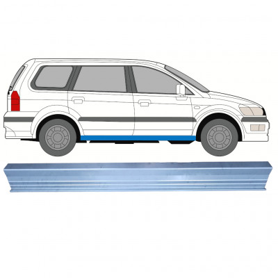 Opravný plech prahu pre Mitsubishi Space Wagon 1998-2004 / Vľavo = Vpravo (symetrické) 9333