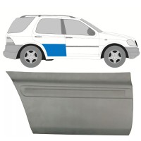 Opravný plech zadných dverí pre Mercedes M-Class ML W163 1998-2005 / Pravá 16090