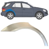 Lem zadného blatníka pre Mercedes-Benz M-Class ML W164 2005-2011 / Pravá 14929 Lem zadného blatníka pre Mercedes-Benz M-Class ML W164 2005-2011 / Pravá 14929