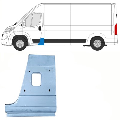 Opravný diel B-stĺpika pre Opel Movano 2021-2026 / Ľavý 16486