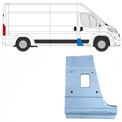 Opravný diel B-stĺpika pre Opel Movano 2021-2026 / Pravá 16485