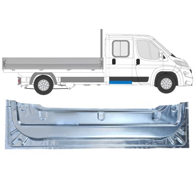 Opravný plech zadných dverí vnútorný pre Opel Movano 2021-2026 / Vľavo = Vpravo (symetrické) 16407