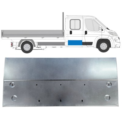 Opravný plech zadných dverí pre Opel Movano 2021-2026 / Vľavo = Vpravo (symetrické) 16401