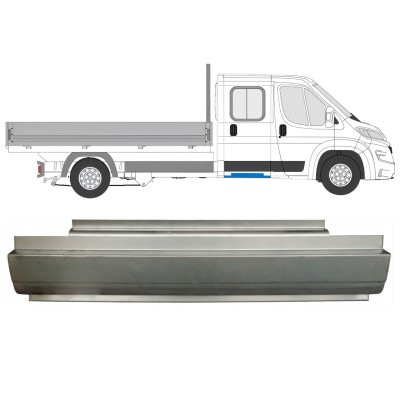 Opravný plech zadného prahu pre Opel Movano 2021-2026 / Vľavo = Vpravo (symetrické) 16423