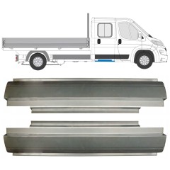 Opravný plech zadného prahu pre Opel Movano 2021-2026 / Ľavá+Pravá 16424