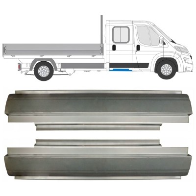 Opravný plech zadného prahu pre Opel Movano 2021-2026 / Ľavá+Pravá 16424