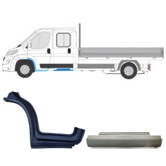 Opravný plech sada pre Opel Movano 2021-2026 / Ľavý 16435