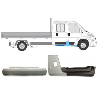 Opravný plech sada pre Opel Movano 2021-2026 / Pravá 16432