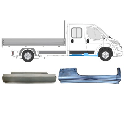 Opravný plech sada pre Opel Movano 2021-2026 / Pravá 16436