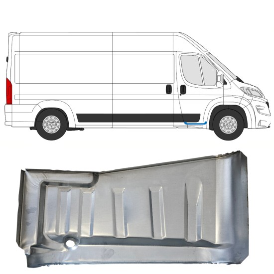Nástupný práh oprava pre Opel Movano 2021-2026 / Pravá 16453