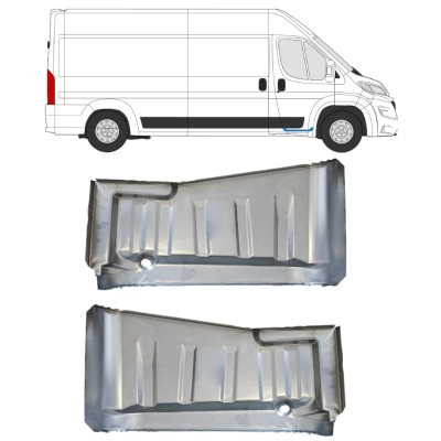 Nástupný práh oprava pre Opel Movano 2021-2026 / Ľavá+Pravá 16455