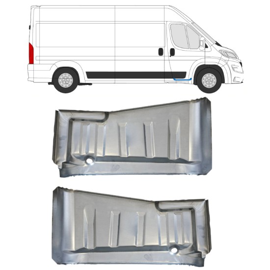 Nástupný práh oprava pre Opel Movano 2021-2026 / Ľavá+Pravá 16455