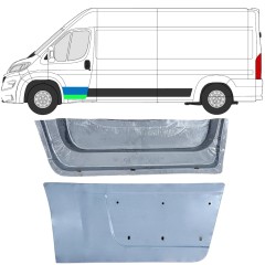 Opravný plech predných dverí vnútorný + vonkajší pre Opel Movano 2021-2026 / Ľavý 16479