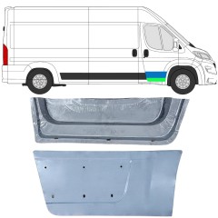 Opravný plech predných dverí vnútorný + vonkajší pre Opel Movano 2021-2026 / Pravá 16478