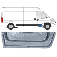 Opravný plech predných dverí vnútorný pre Opel Movano 2021-2026 / Pravá 16475