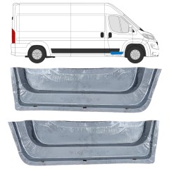 Opravný plech predných dverí vnútorný pre Opel Movano 2021-2026 / Ľavá+Pravá 16477