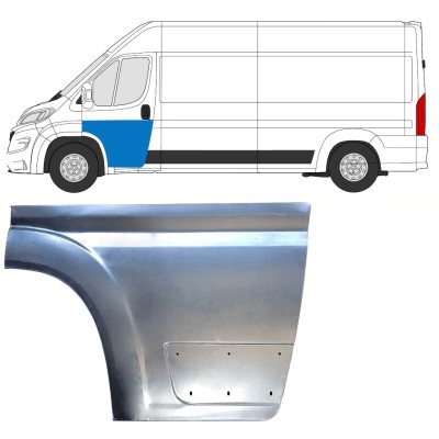 Opravný plech predných dverí pre Opel Movano 2021-2026 / Ľavý 16483