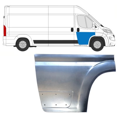 Opravný plech predných dverí pre Opel Movano 2021-2026 / Pravá 16482