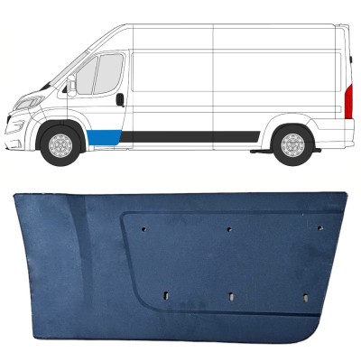 Opravný plech predných dverí pre Opel Movano 2021-2026 / Ľavý 16451